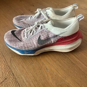 Nike Women's ZoomX Running Shoes - Pink and Blue